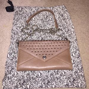 Rebecca Minkoff Studded Wallet on a Chain